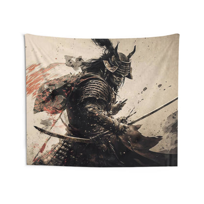 Masked Samurai Tapestry