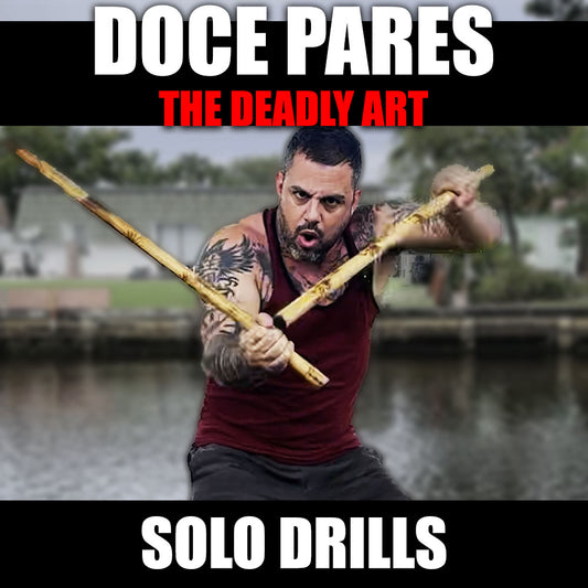 Kali / Escrima Doce Pares solo drills - Level 1